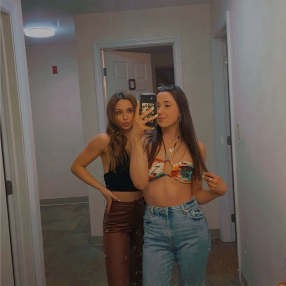 Multicolor Tie-Dye Top